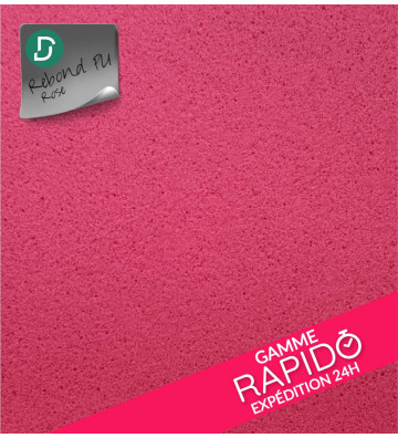 RAPIDO - Rebond PU Rose 2mm