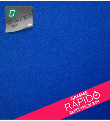 RAPIDO - Gabarit T1 PE60/200 Bleu 2mm NA