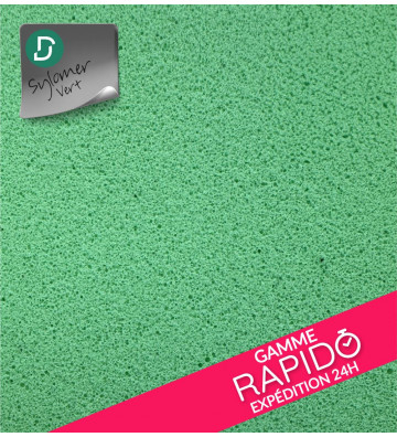 RAPIDO - Pastille ronde Sylomer Vert 3mm AM