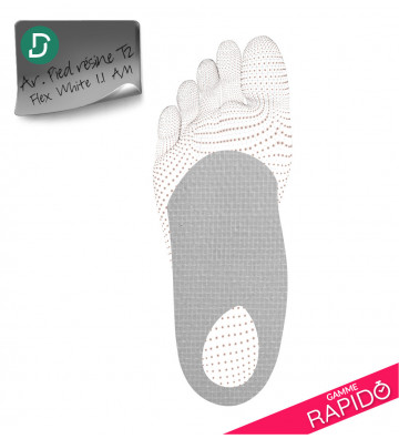 RAPIDO - Arrière pied T2 Flex White 1.1 AM