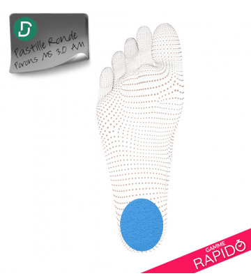 RAPIDO - Pastille ronde Poron MS 3mm AM