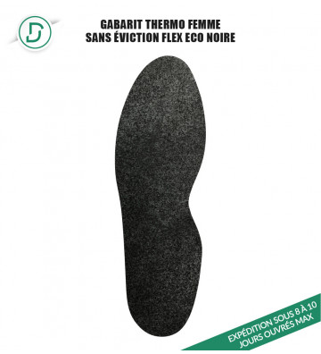 Gabarit Thermo Femme sans éviction (lot de 5 paires)
