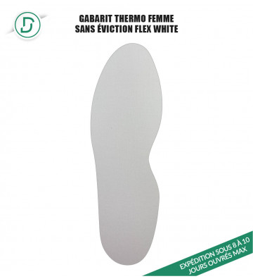 Gabarit Thermo Femme sans éviction (lot de 5 paires)