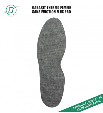 Gabarit Thermo Femme sans éviction (lot de 5 paires)