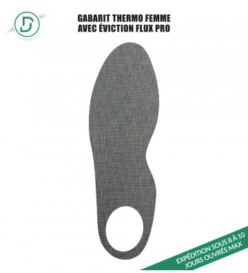 Gabarit Thermo Femme avec éviction