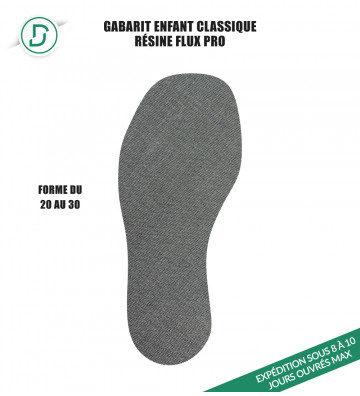 Gabarit Enfant Classique FLUX Pro - 20 au 30 (lot de 5 paires)