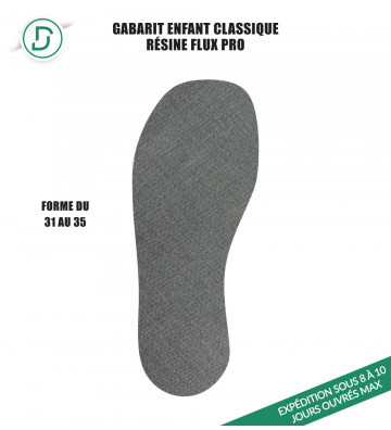 Gabarit Enfant Classique FLUX Pro - 31 au 35 (lot de 5 paires)