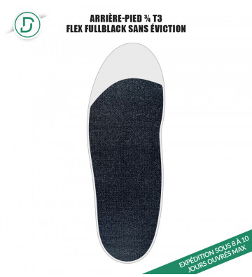 Arrière-pied ¾ T3 sans éviction (lot de 5 paires)