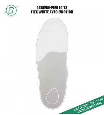 Arrière-pied LC T3 avec éviction (lot de 5 paires)