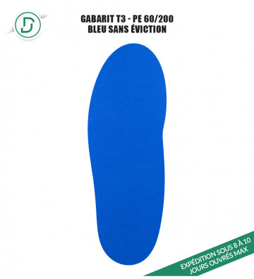 Gabarit T3 sans éviction PE (lot de 5 paires)