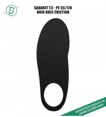 Gabarit T3 avec éviction PE (lot de 5 paires)