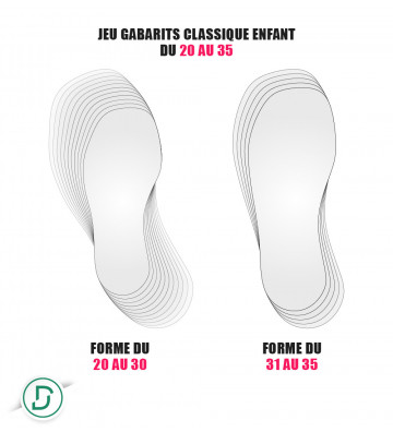 Jeu de Gabarits Classique enfant