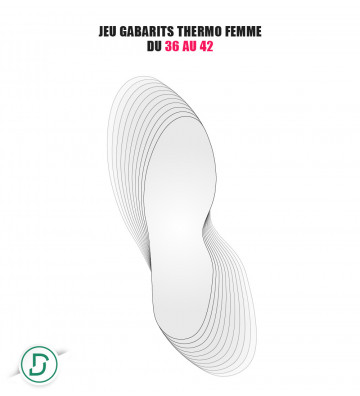 Jeu de Gabarits Thermo Femme