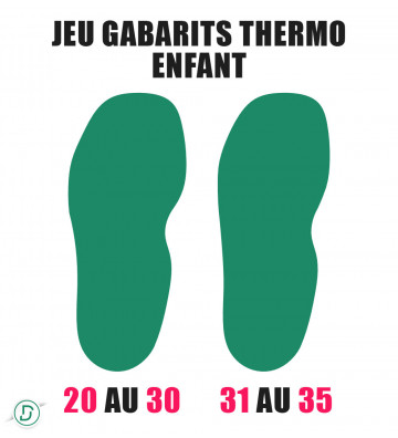 Jeu de Gabarits Thermo enfant