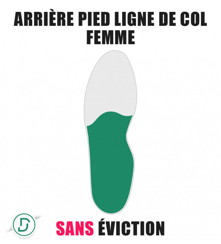 Arrière-pied ligne de col sans éviction Thermo Femme Arrière-pied ligne de col sans éviction Thermo Femme