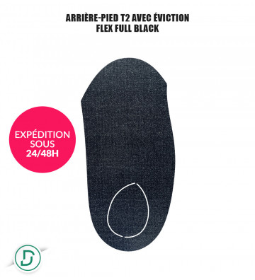 Arrière-pied T2 résine avec éviction (lot de 5 paires)