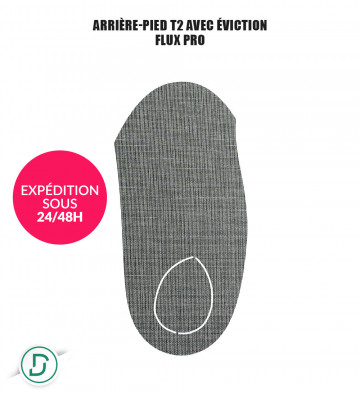 Arrière-pied T2 résine avec éviction (lot de 5 paires)