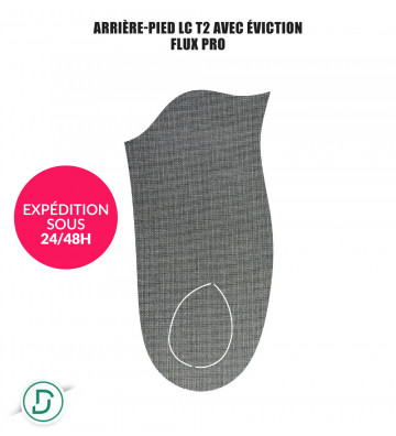 Arrière-pied LC T2 avec éviction résines (lot de 5 paires)