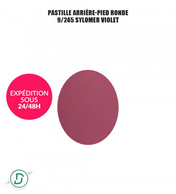 Pastille arrière-pied ronde (lot de 5 paires)