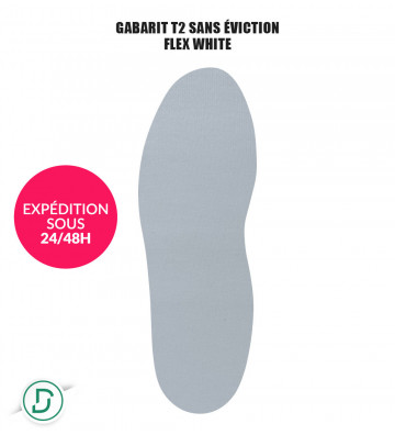 Gabarit T2 sans éviction résines (lot de 5 paires)
