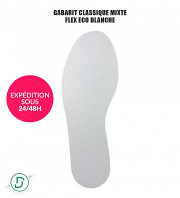 Gabarit classique mixte résines (lot de 5 paires)