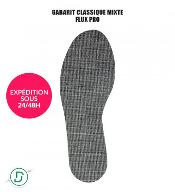 Gabarit classique Résine/Transparent (lot de 5 paires)