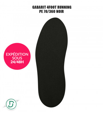 Gabarit 4Foot Running (lot de 5 paires)