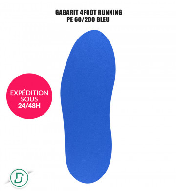 Gabarit 4Foot Running (lot de 5 paires)
