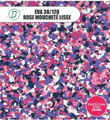EVA Rose Moucheté 30/120 103x103