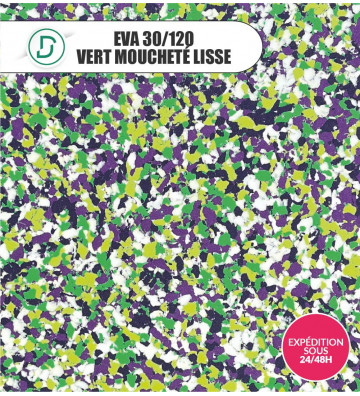 EVA Vert Moucheté 30/120 103x103
