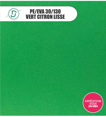 PE/EVA 30/130 Vert citron 100x100