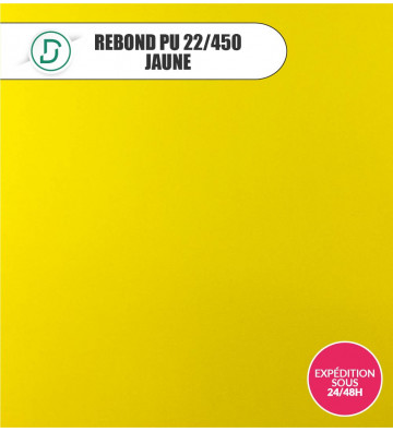Rebond PU Jaune 75x50