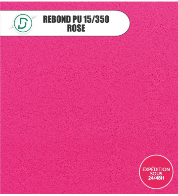 Rebond PU Rose 75x50
