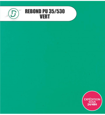 Rebond PU Vert 75x50