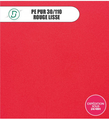 PE PUR 30/110 Rouge 115x115