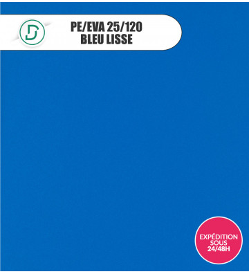 PE/EVA 25/120 Bleu 100x80