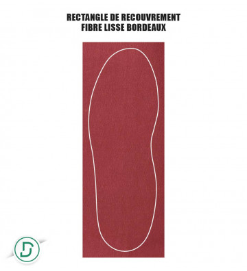 Rectangle de recouvrement Microfibre / Tissu (lot de 5 paires)