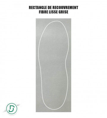 Rectangle de recouvrement Microfibre / Tissu (lot de 5 paires)