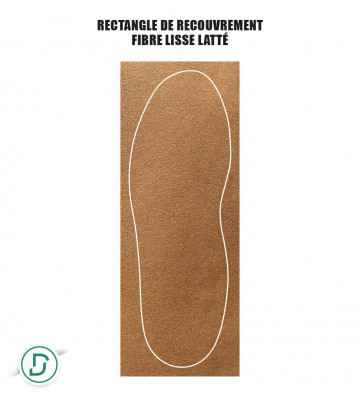 Rectangle de recouvrement Microfibre / Tissu (lot de 5 paires)