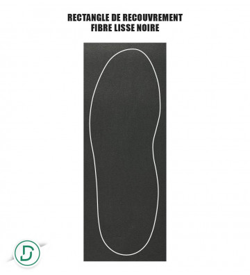 Rectangle de recouvrement Microfibre / Tissu (lot de 5 paires)