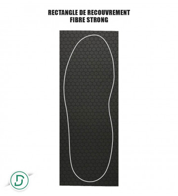 Rectangle de recouvrement Microfibre / Tissu (lot de 5 paires)