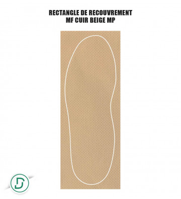 Rectangle de recouvrement Microfibre / Tissu (lot de 5 paires)