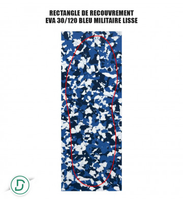 Rectangle de recouvrement EVA (lot de 5 paires)