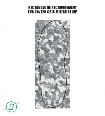 Rectangle de recouvrement EVA (lot de 5 paires)