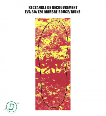 Rectangle de recouvrement EVA (lot de 5 paires)