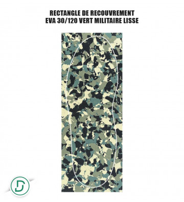 Rectangle de recouvrement EVA (lot de 5 paires)