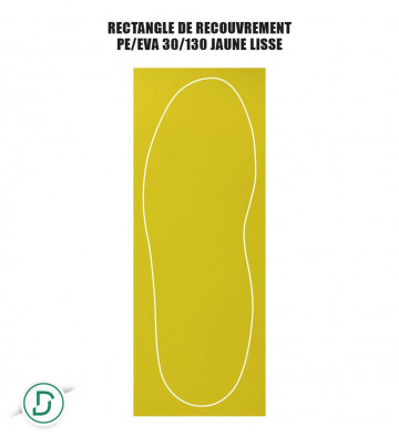 Rectangle de recouvrement PE/EVA (lot de 5 paires)