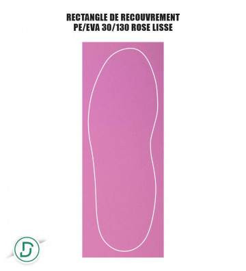 Rectangle de recouvrement PE/EVA (lot de 5 paires)