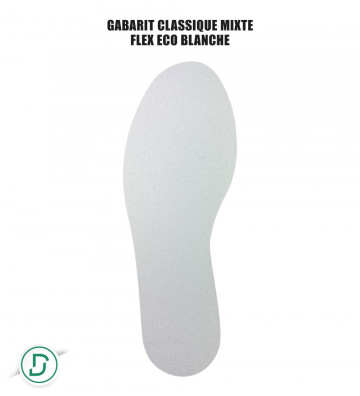 Gabarit classique mixte résines (lot de 5 paires)