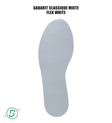 Gabarit classique mixte résines (lot de 5 paires)